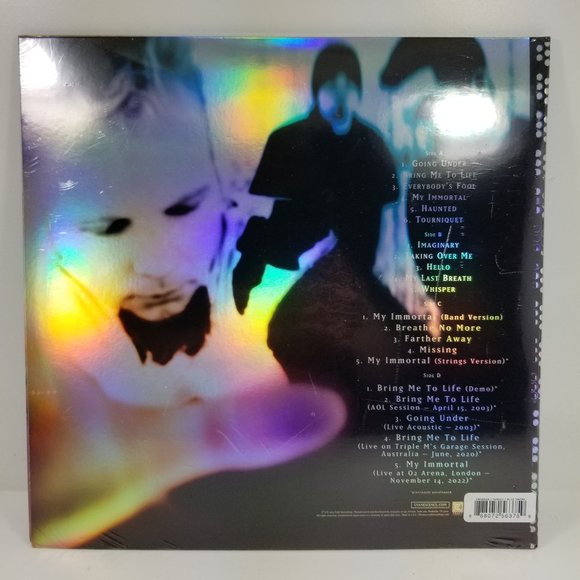 Evanescence Fallen 20th Anniversary Target Exclusive Blue Smoke Vinyl Br… - Picture 3 of 8